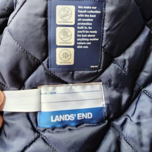 Lands' End Boys Squall Waterproof Winter Parka, Unisex, NWT - Picture 5 of 5